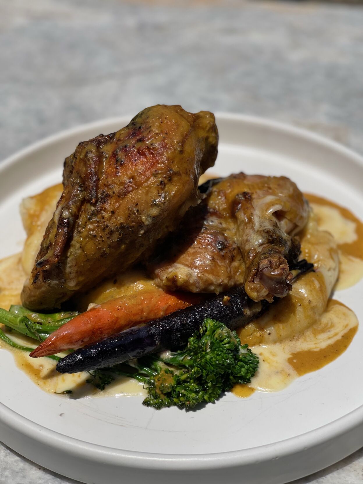 The Living Room_Pan Roasted Half Chicken